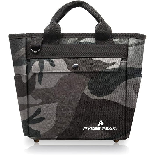 [PYKES PEAK] Pikes Peak Golf Round Tote Bag [Ultra Lightweight 340g Waterproof] Round Pouch Cart Bag Golf Bag Women's Men's 8 Colors