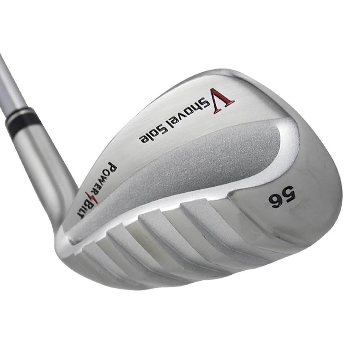 POWERBILT - POWERBILT shovel wedge carbon shaft Shaft: POWER BILT original carbon shaft Right-handed Loft angle: 56 degrees