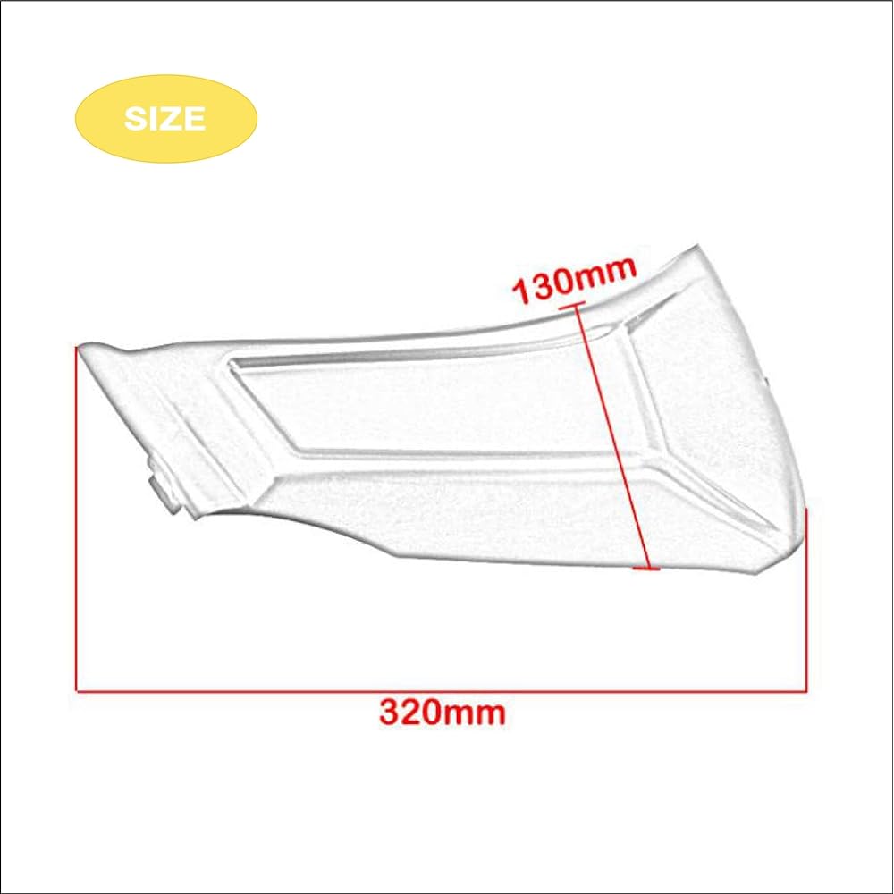 Compatible with Honda Rebel 250/500 CM/CMX300/500 2017-2022 Engine Cover Guard Specially Designed Side Panel Mud Black Scratch and Dirt Prevention Protector Protection Dress Up Left and Right Set Custom Product