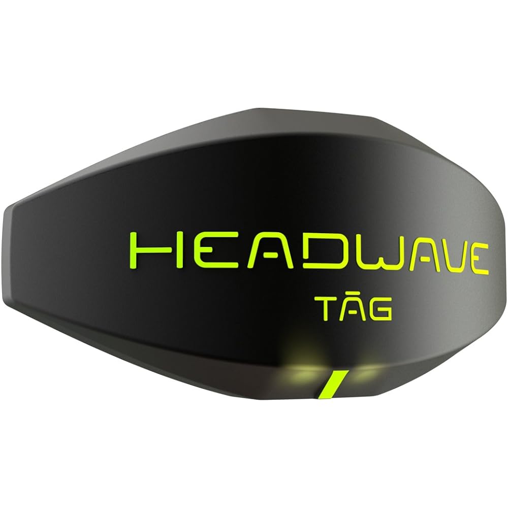 Headwave TĀG Headwave Helmet Speaker No Wiring Required Rechargeable Bluetooth Compatible Waterproof Dustproof