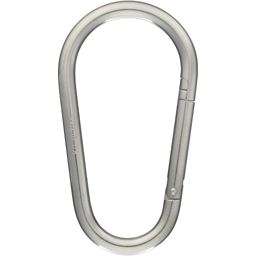 TRUSCO Stainless Steel Carabiner Jumbo (No Ring) 12mm TKBJ-12A
