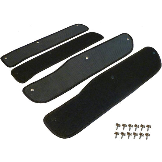 Fenice Car Mat Step Mat Domestic Production (Toyota Alphard Alphard Hybrid 30 Series) <Hook type/Screw grip included> Black Anti-slip shape, hard to slip car mat (Car supplies specialty store)