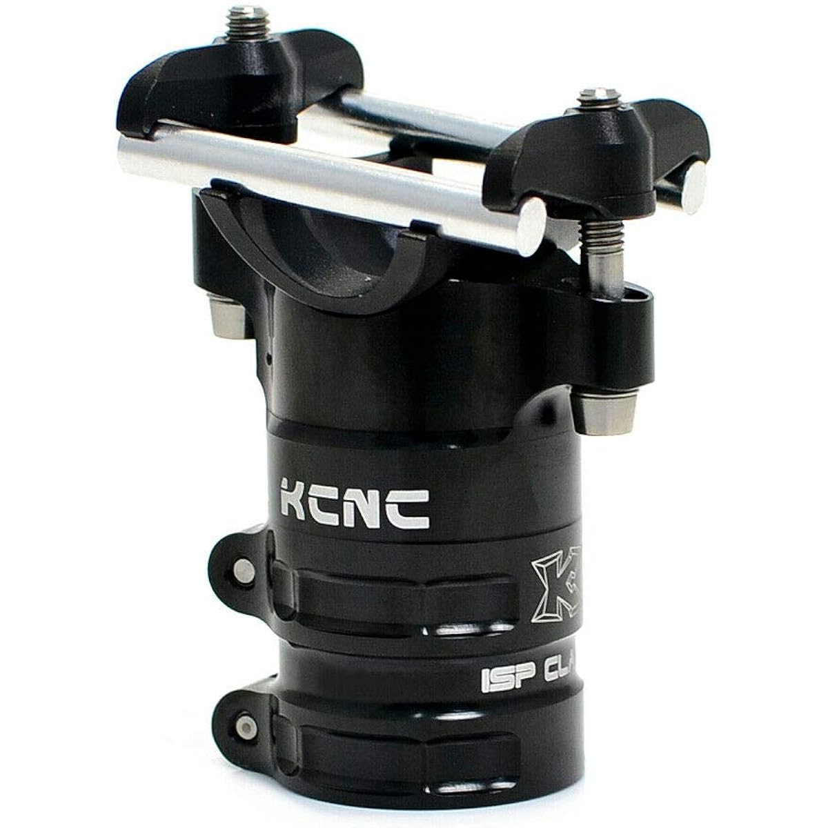 KCNC SP-9 ISP Majestic Seat Clamp 34.9/50mm Zero offset w/Ti Bolt, Black, SK2139