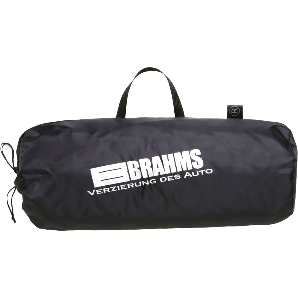 BRAHMS Blind Shade Full Set [Toyota Hiace 200 Series Wide Long V Type H27/12-] TOYOTA SaftySence P available/4 door GL Wagon 2nd row with small windows on both sides/3rd row without small windows on both sides B1-092-