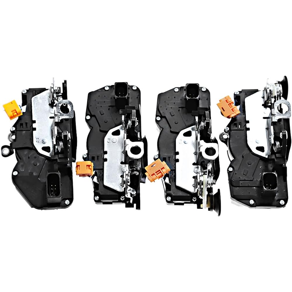 Right & left (4) Powered Alock Latch actuator, Chevrolet GMC Cadillac 2007-2009 model.