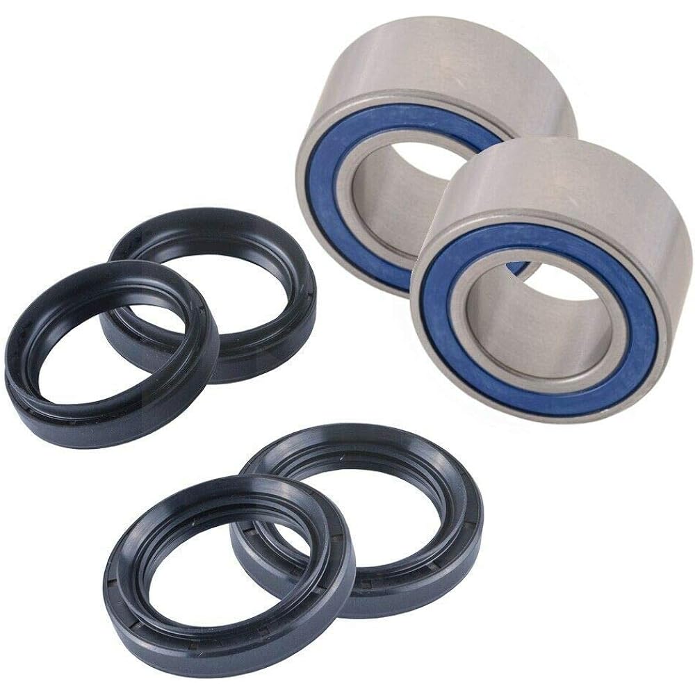 EAST LAKE AXLE Front Wheel Bearing & Seal Kit Kawasaki Bayou 400 1993-1999