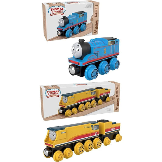 Thomas the Tank Engine Wooden Rail Series (Thomas) Thomas and Rebecca