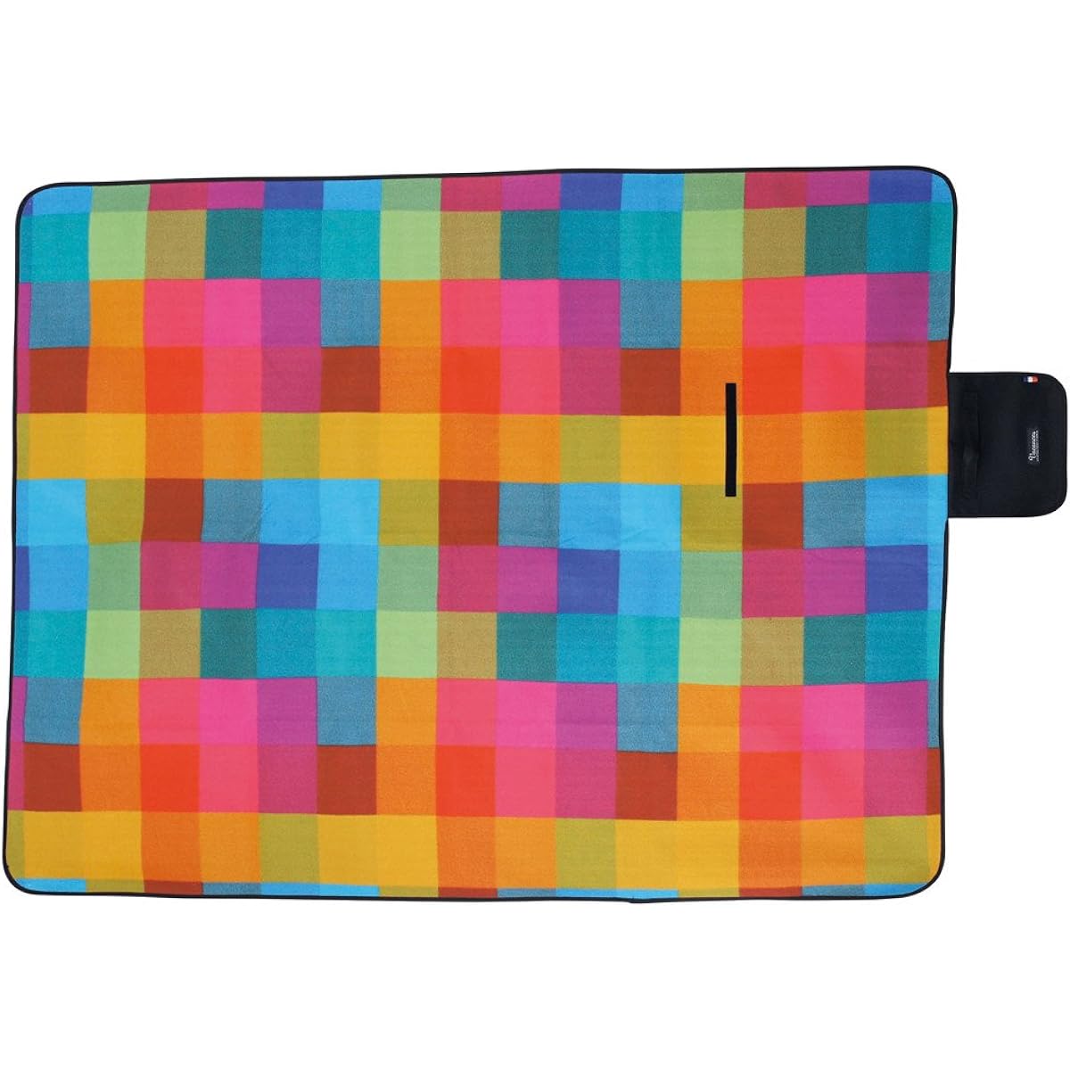 SPICE OF LIFE Leisure Sheet, Folding Picnic Mat, Vacation Block Check, 170 x 130cm, For 4-6 People, Thick, Compact, Insulation, Moisture Proof, Fireworks, Cherry Blossom Viewing, Beach, Excursions, Sports Days, Disaster Prevention SFVG1610