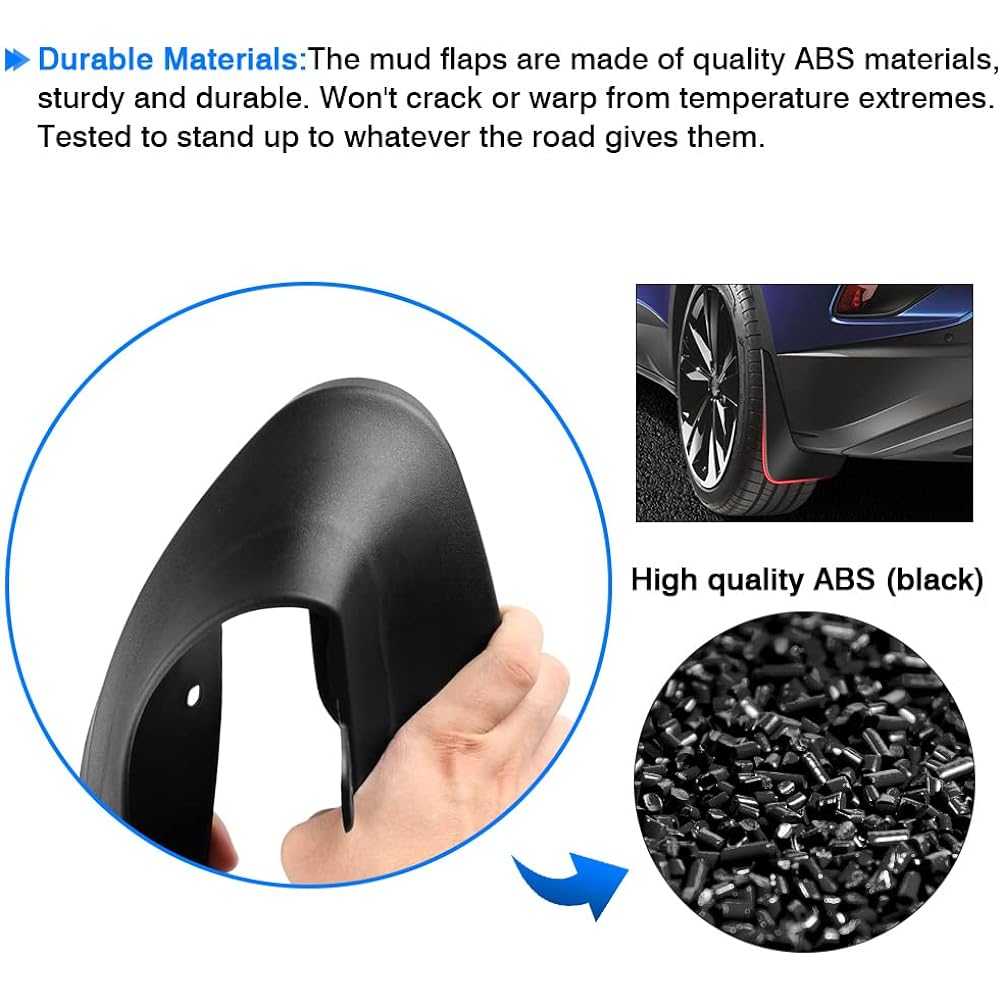 SHADEMAX Mudguard Kit 2021 2022 Volkswagen ID.4 VW ID4 Splash Guard Fender Accessory Forex 4 Rear Set