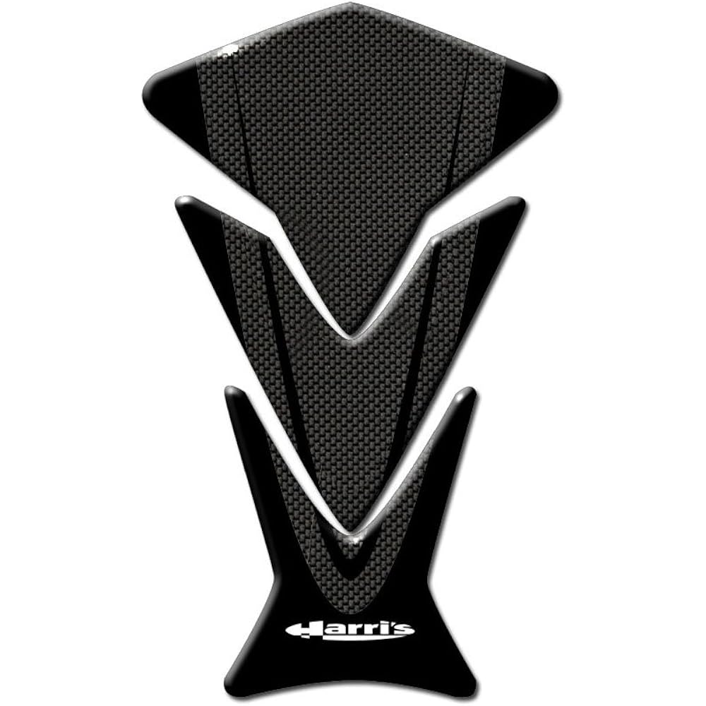 ariete Puzzle Tank Protector Carbon Print/Black HARRIS 12970 Bike Motorcycle