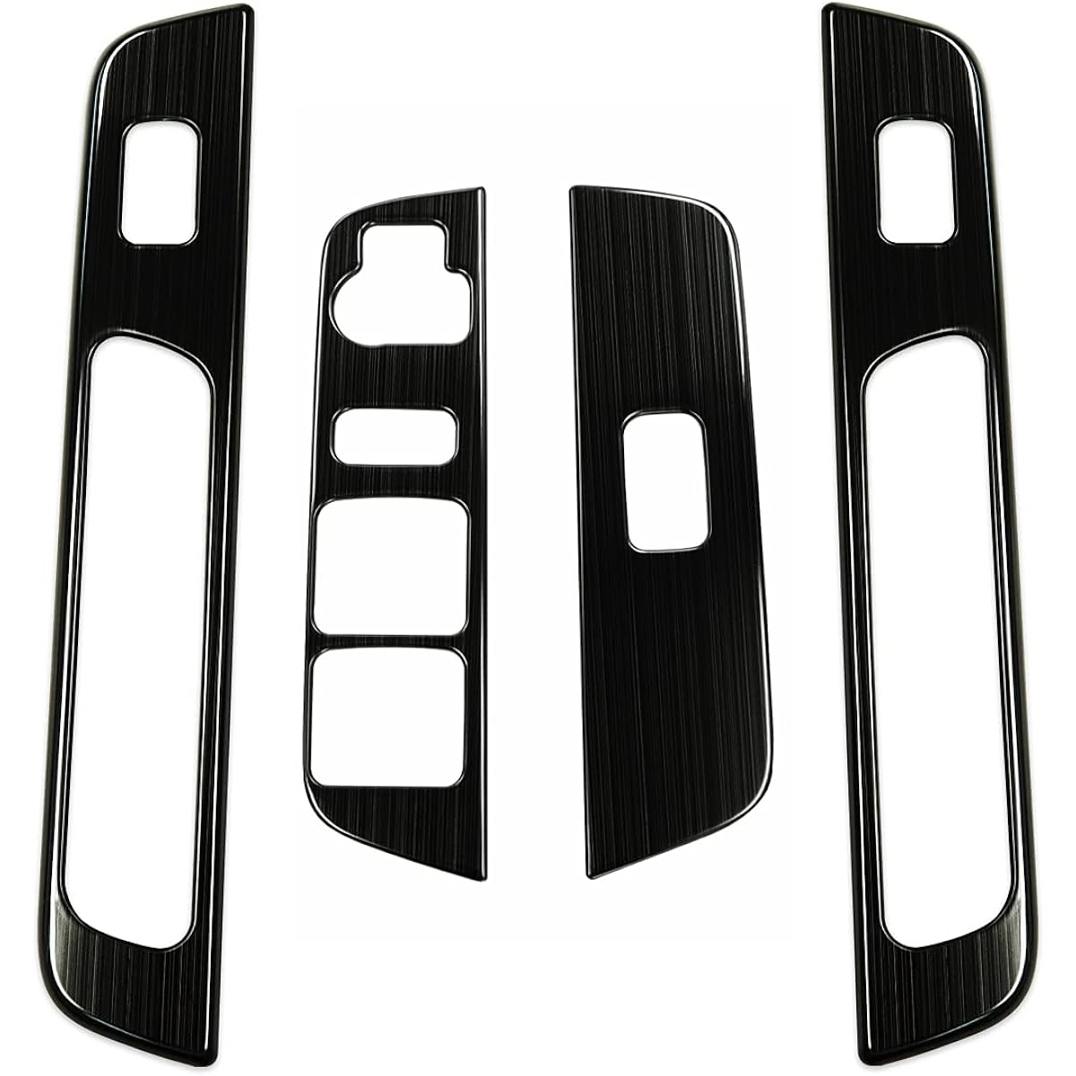 Echoes Products New Hustler MR52S/MR92S Mazda Flare Crossover MS52S/MS92S Window Switch Base Panel Interior Panel Glossy Black Hairline Assessary Dress Up
