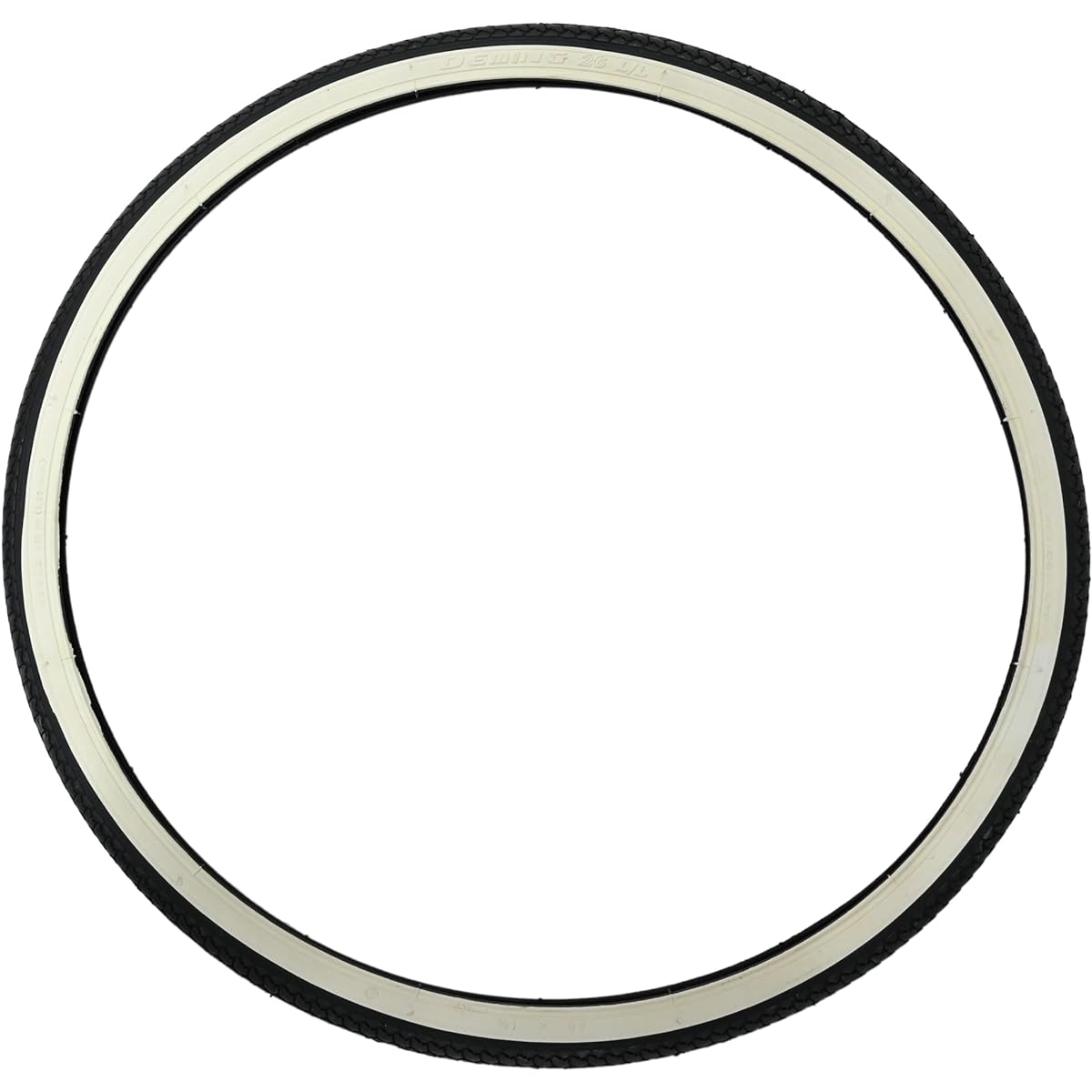 Bicycle Tire Black and White Tire 26X13/8 26 Type WO 14332
