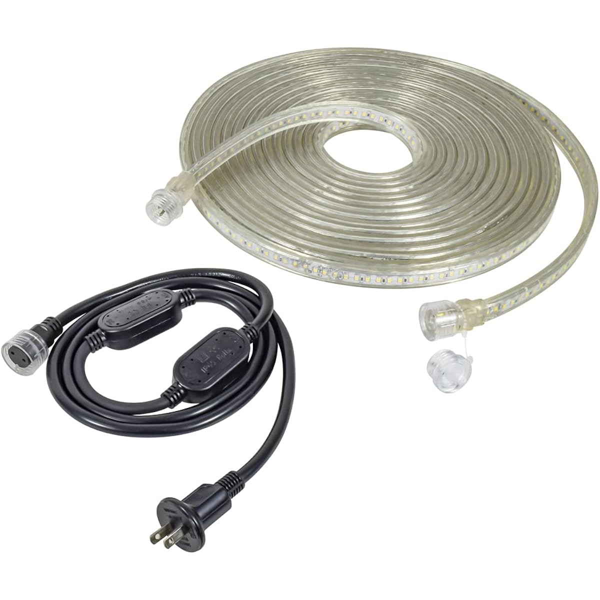 Nichido Ind LED Connect Line Double-sided Emission 10m AC100V Exclusive Outdoor Type Strip LED LECN-R10LA-W