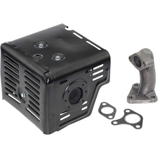 PARTS CAMP replacement Muffler Honda GX340 GX390 11HP 13HP With exhaust pipe for engine motor