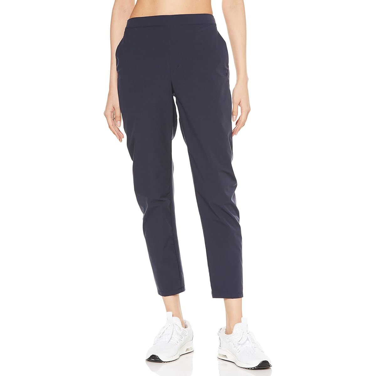 [Le Coq Sportif] Long Pants (9/4 Length) Tapered Sweat Absorbent Stretch Women's