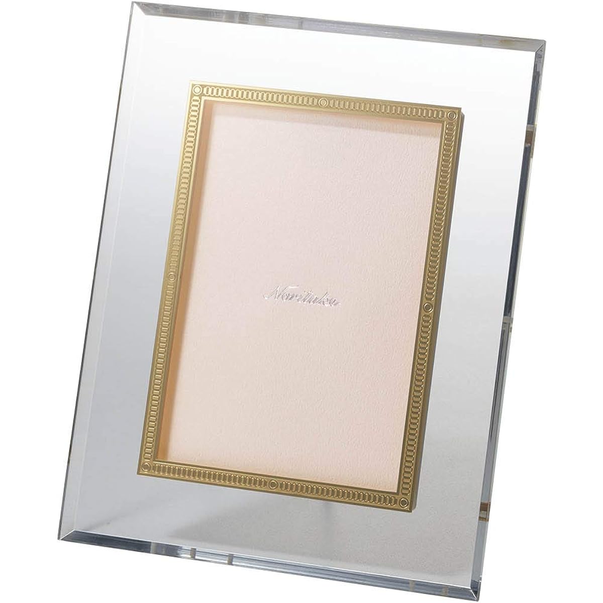 Noritake Photo Frame Height approx. 19cm, Width approx. 15cm, Depth approx. 2cm Rochelle Gold 1 piece Gold Acrylic AC-PH/MC01