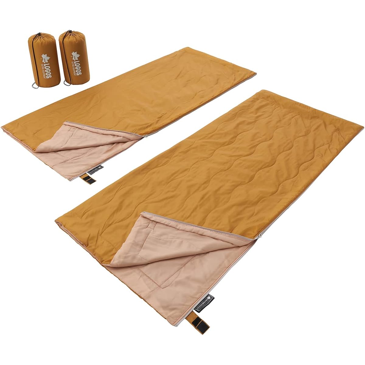 LOGOS Antibacterial and deodorizing washable 2in1 sleeping bag