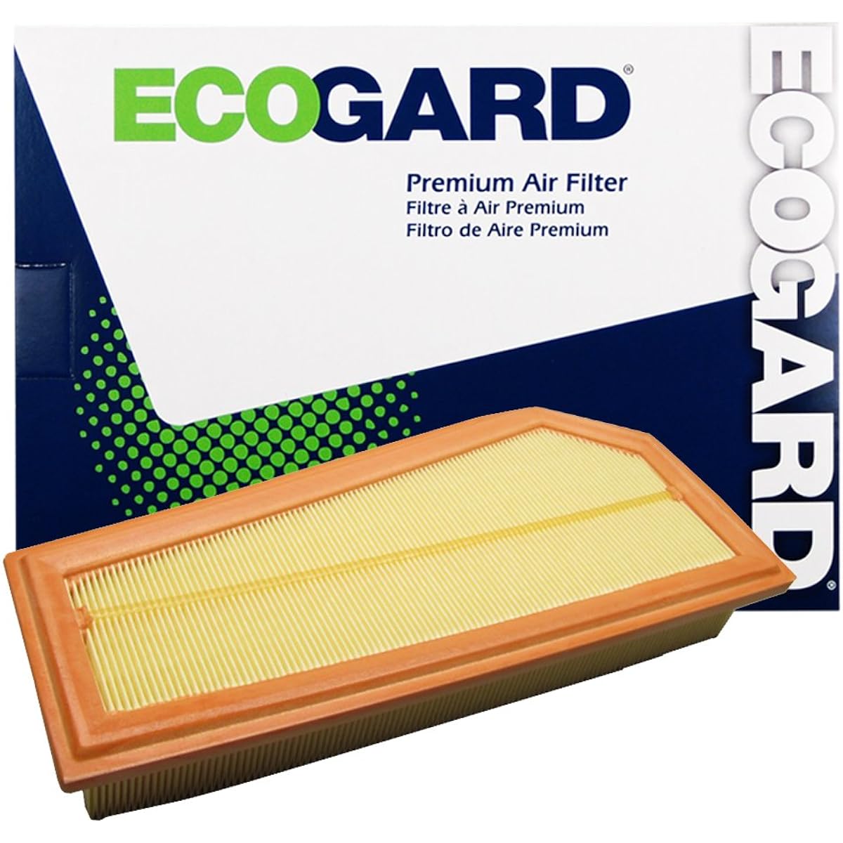 ECOGARD XA10325 Premium Engine Air Filter Mercedes-Benz C250 1.8L 2012-2015 SLK250 1.8L 2012-2015