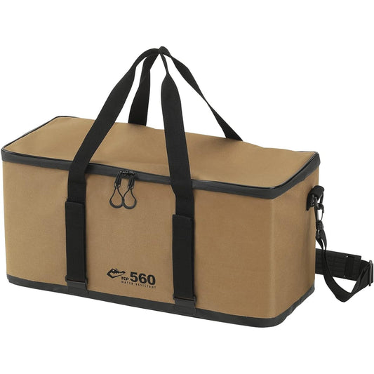 JEJ Astage Tool Carry Protector TCP-560S Brown Khaki Tool Bag Storage Case Camping Car Wash Gardening