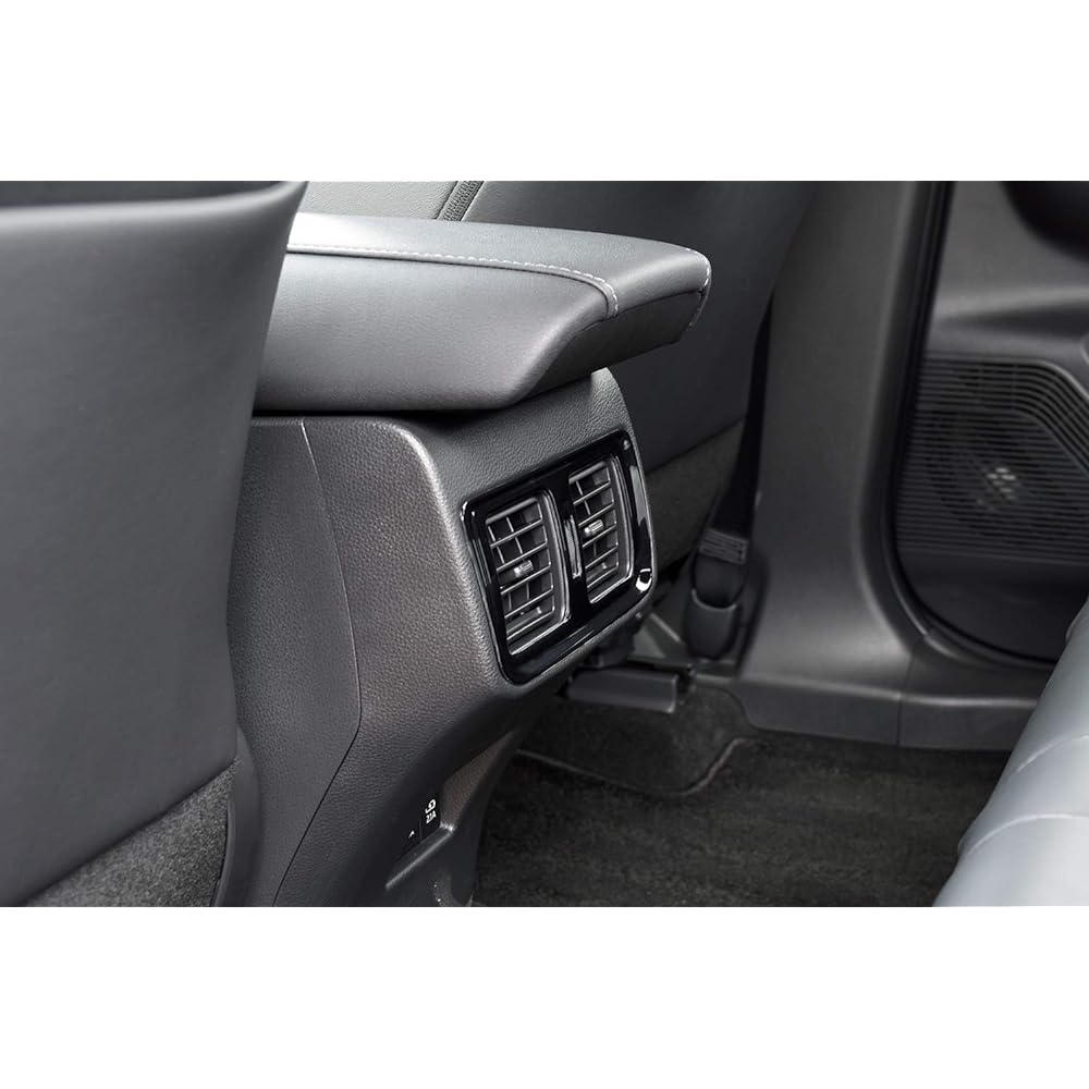 SecondStage Toyota Harrier 80 Series Rear Seat Duct Panel Piano Black/T529BLK