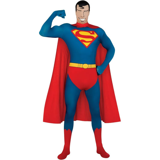 Superman Skin Suit Costume Men's 165cm-175cm