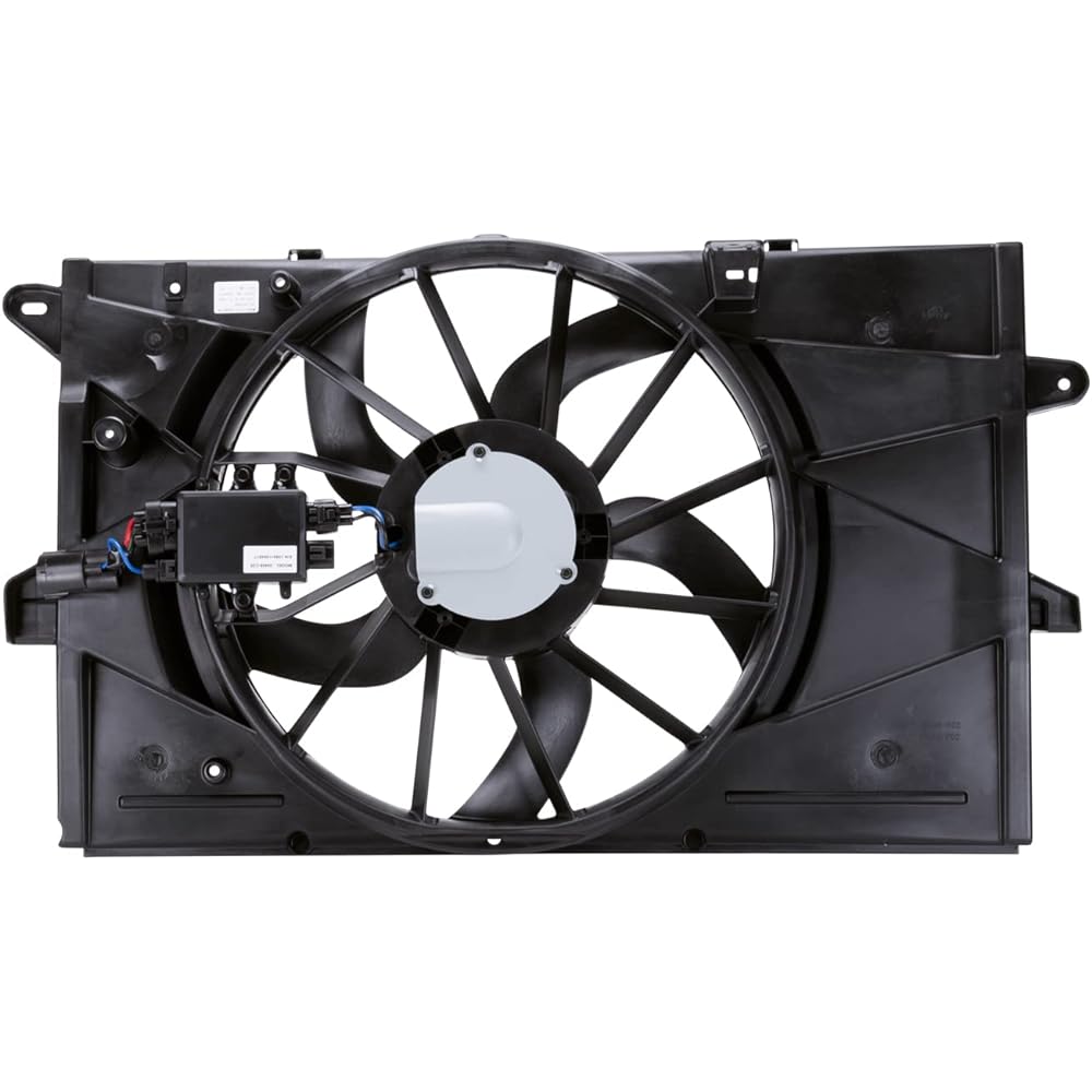 TYC 621890 Ford/Mercury replacement radiator/condenser cooling fan alignment