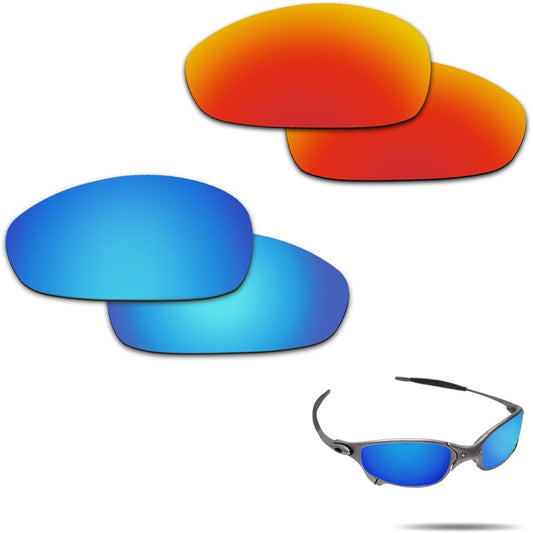 [2 Pairs] Anti-Fade Oakley Juliet Replacement Polarized Lenses Oakley Juliet Lenses