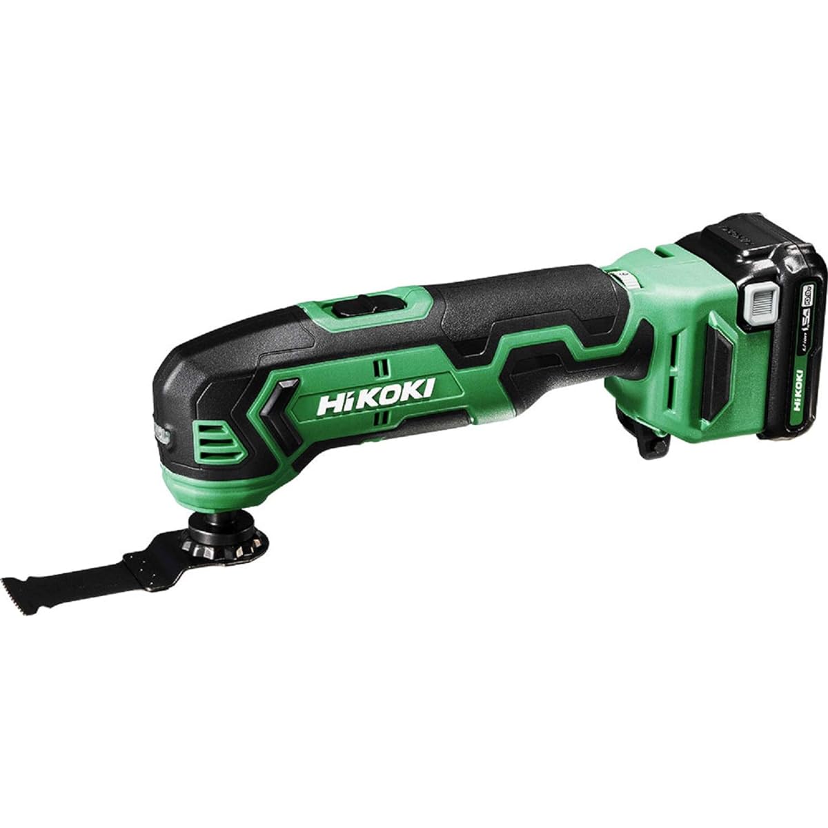 HiKOKI 10.8V Cordless Multi Tool (Cut and Sew) Rechargeable 1.5Ah Lithium Ion Battery, Rapid Charger, Case Included CV12DA(ES)