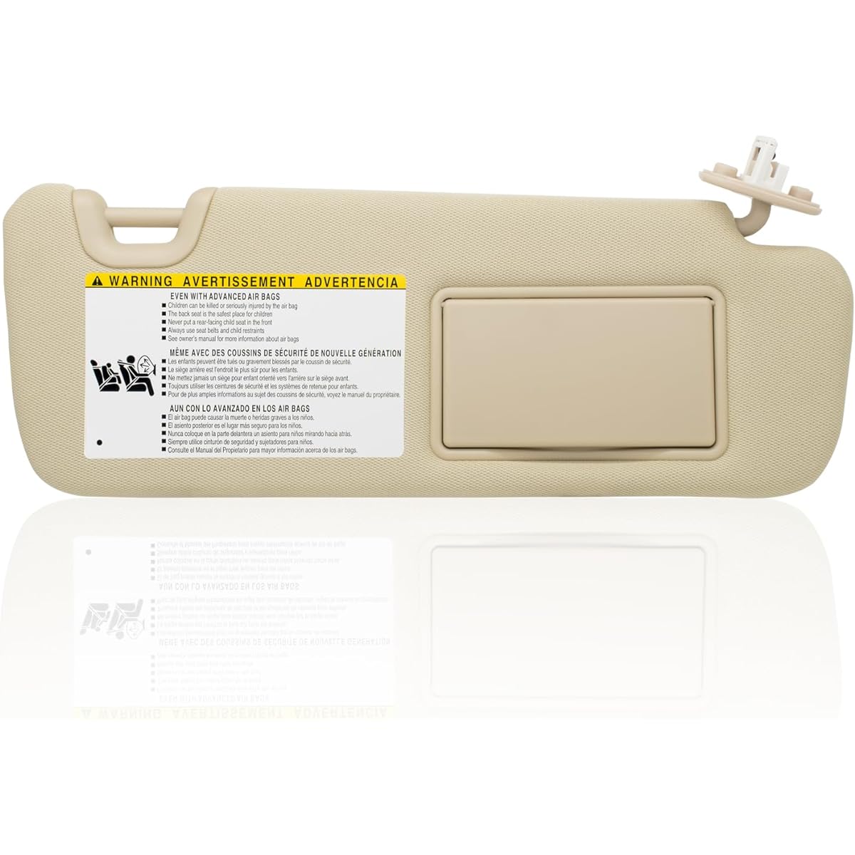 Right passenger seat Sanbizer Toyota Highlander 2015 2016 2017 2017 2019 Exchange # 74310-0E074-A0 Color Flax