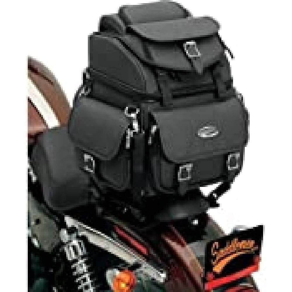 Saddlemen Large Capacity Sissy Bar/Back Seat Bag BR1800EX Contents 30L P-3515-0118
