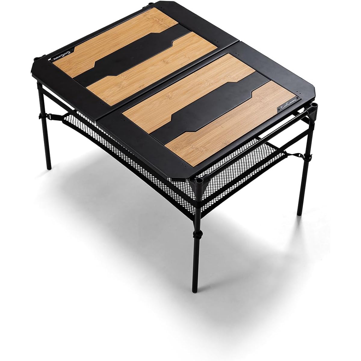 ChillCamping Multi-Panel Table IGT igt Flat Burner Wood Low Table Camping Outdoor (No Hanger Hook)