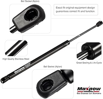 MAXPOW Tail Gate Trunk Lift Gate Lift Support Strut 2 Odyssey 2005-2010