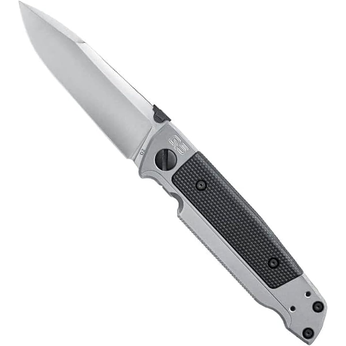 [Domestic regular product] UMAREX WALTHER Q5 FRAME FOLDER SATIN folding knife mountain climbing outdoor camping survival D2 steel material UMA50857