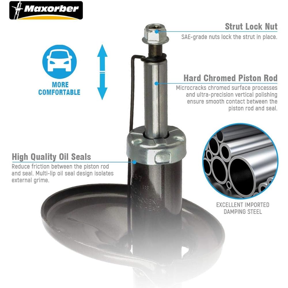 MAXORBER Rear Set Shock Struts Absorber Kit SUZUKI AERIO 2002 2003 2005 2005 2006 Shock Absorber 33356 33357 312212 Compatible