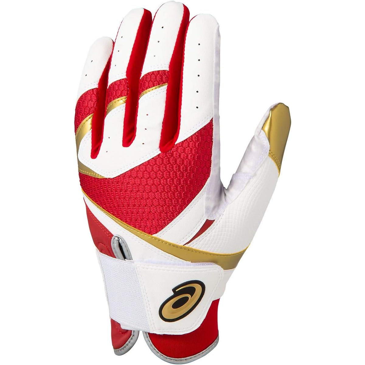 ASICS Baseball Batting Gloves for Both Hands 3121A465 Gold Stage