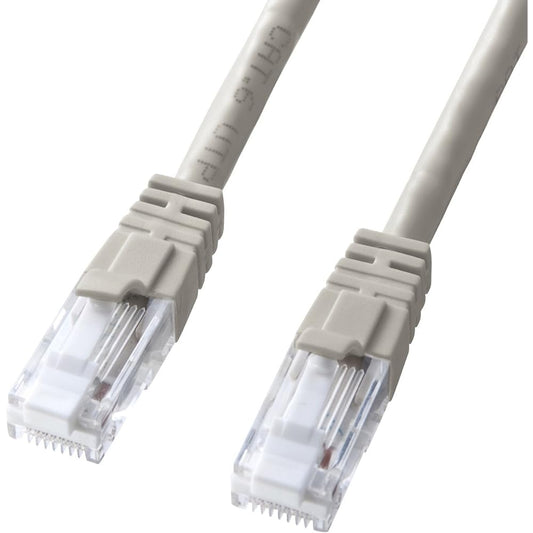 Sanwa Supply Anti-Break Category 6 LAN Cable Light Gray 60m KB-T6TS-60