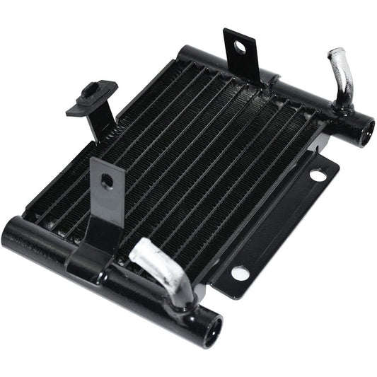 YHMTIVTU Motorcycle Oil Cooler Radiator for Harley Touring 2017-18 Road King FLHR Road King Electra Glide Ultra Classic FLHTCU