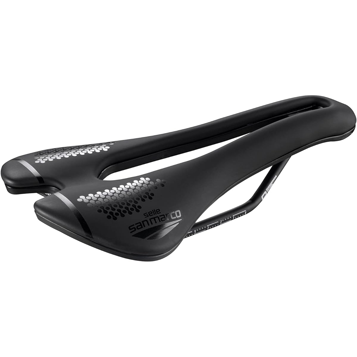 Selle Sanmarco ASPIDE SHORT OPEN-FIT DYNAMIC Black