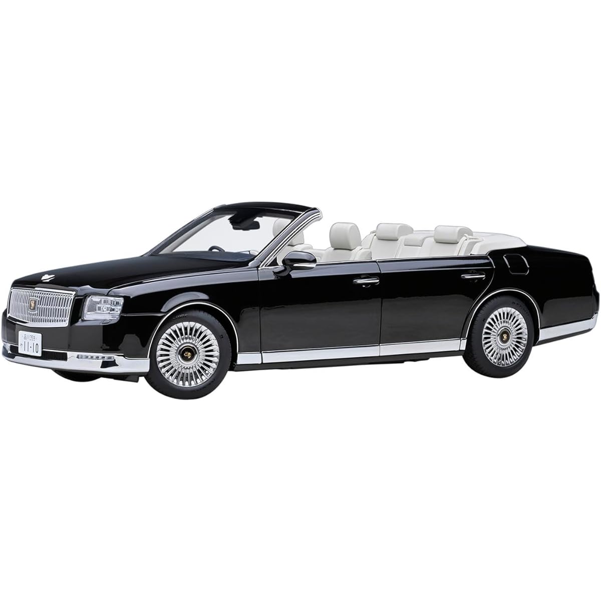 AUTOart 1/18 Toyota Century Convertible Kamui Eternal Black Finished Product