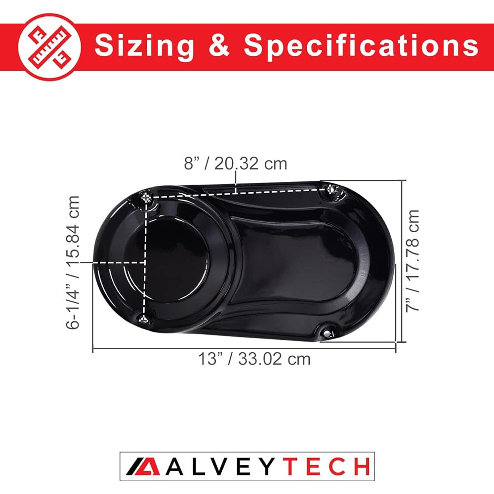 AlveyTech Steel Clutch Cover BAJA Mini Bike (MB200)