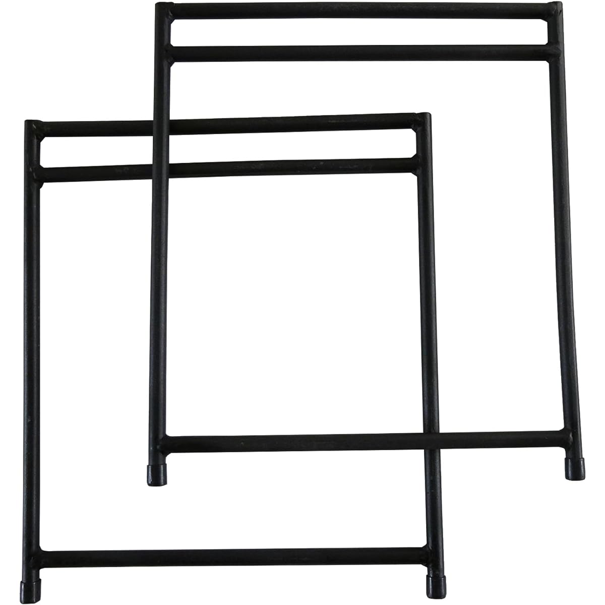 Onoe Seisakusho (ONOE) Iron Leg LOW IL-L [1 set of 2, can be combined with Multi-Fire Table II and commercially available top plates, can be used indoors as fixtures/gardening/TV stands, etc., 460 x 400 x 15 mm, camping]