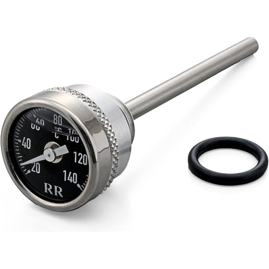 Daytona RR Motorcycle Oil Temperature Gauge GB350/S (21-22) RR Dipstick Oil Temperature Gauge Black 32668