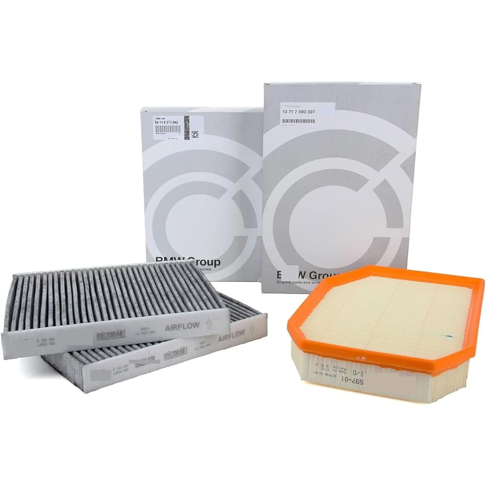 Car Parts BM Filter Set 5er F10 F10 F11 528i 530i 7er F01-04 730i 64 11 9 272 642, 13 71 7 590 597 Car Parts