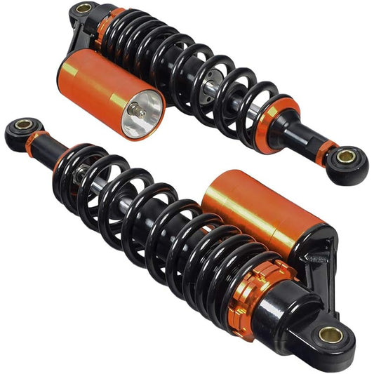 ALVEYTECH 13-1/2 inch Adjustable air shock ATV, dirt bike, go-kart (set of 2)