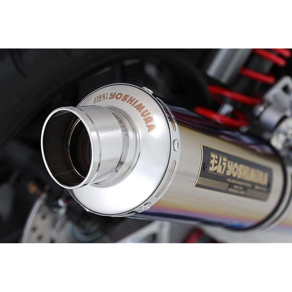 YOSHIMURA Slip-on CB400SF/SB Revo (08-13) CB400SF (14-22) CB400SB (14-22) Cyclone Government Certified Titanium Blue YOSHIMURA 110-458-5480B