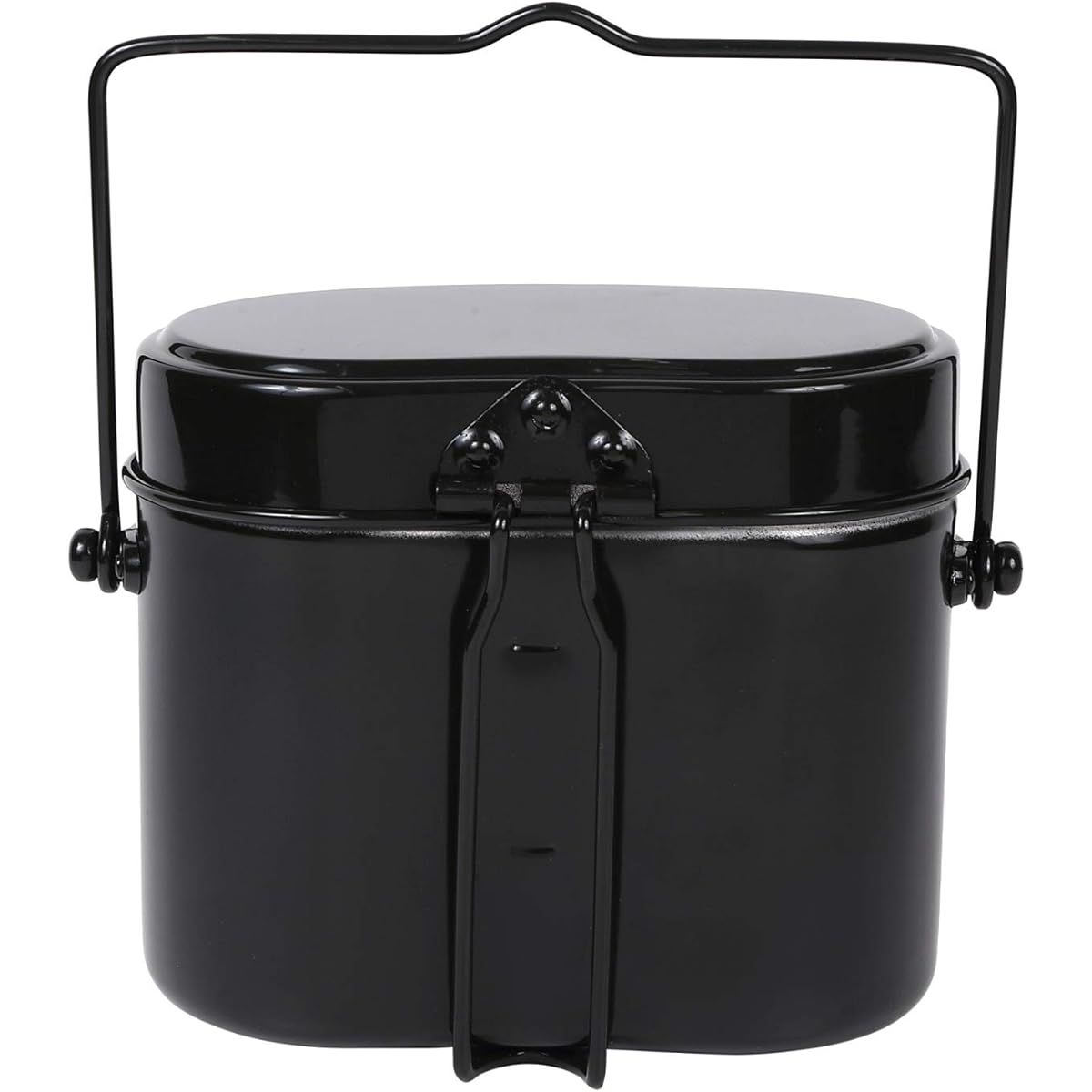 Ooi Metal Swiss-style rice cooker with handle, 4-cup cooker, outdoor, emergency use