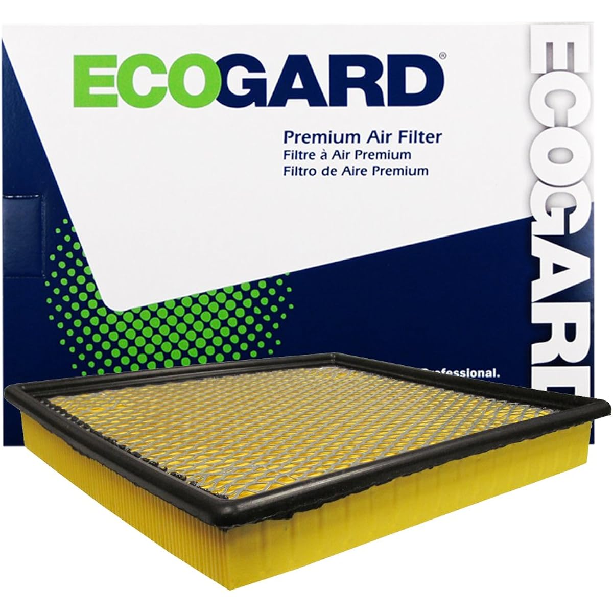 ECOGARD XA10015 Premium Engine Air Filter CHEVROLET MALIBU 2.5L 2013-2015, Impala 2.5L 2014-2020, Malibu Limited 2.5L 2016