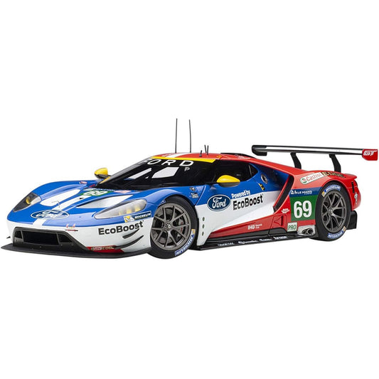 AUTOart 1/18 Ford GT 2016 #69 Le Mans 24 Hours LMGTE Pro Class 3rd Place Completed Product 81612