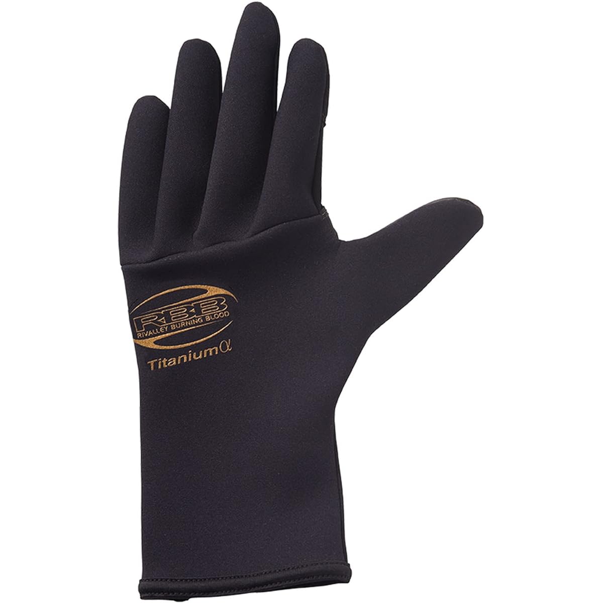 Riverley RBB Titanium Gloves HS 5F Black/Silver #7552 L