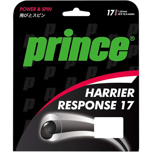 Prince Hardball Tennis Gut Harrier Response 17 7JJ032 Clear Gray